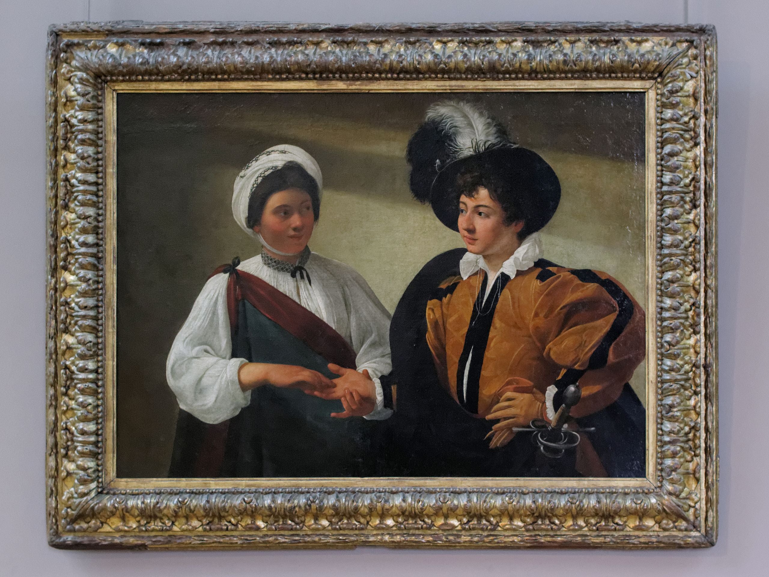 Den gode spåkvinde - Caravaggio