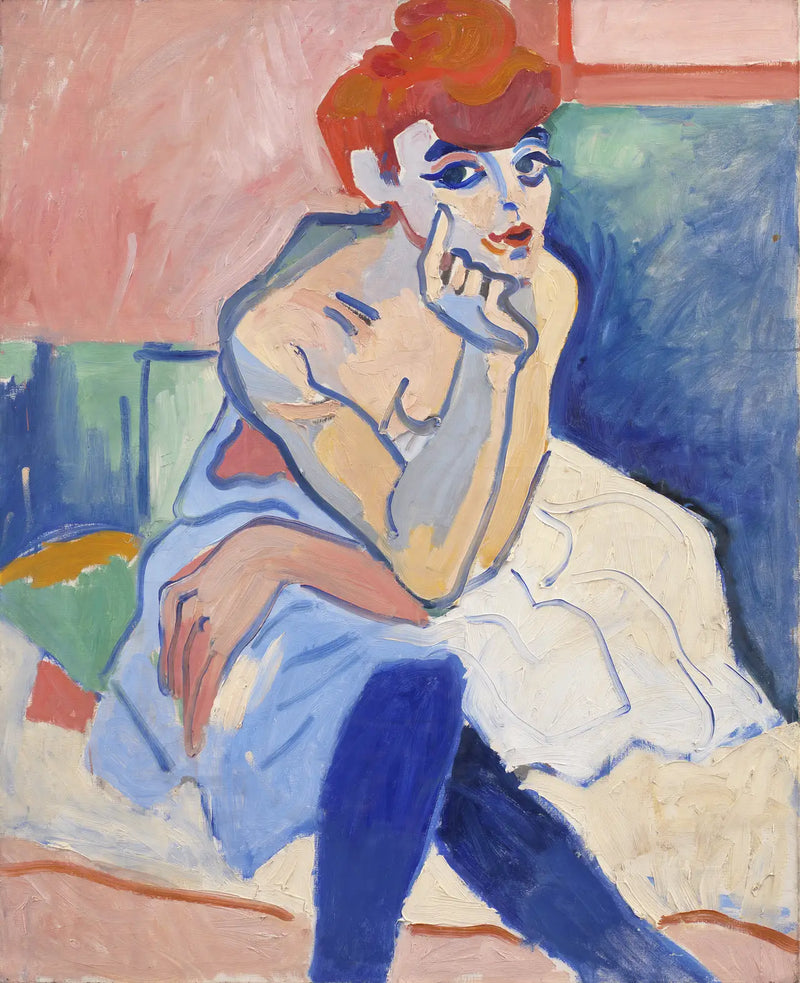 Kvinden i skjorte - André Derain
