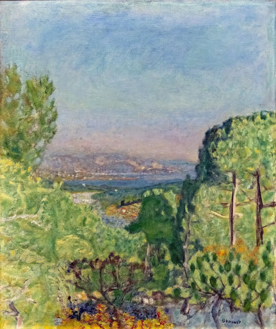 Reproduction du tableau « La Forêt de pins - Pierre Bonnard » par Alpha Reproduction en peinture à l’huile