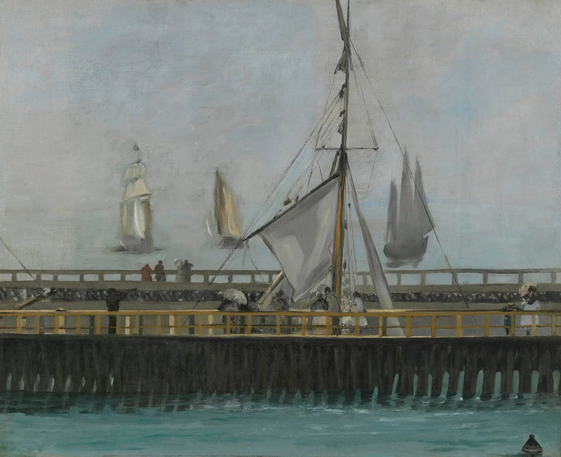 La Jetée de Boulogne-sur-Mer - Édouard Manet