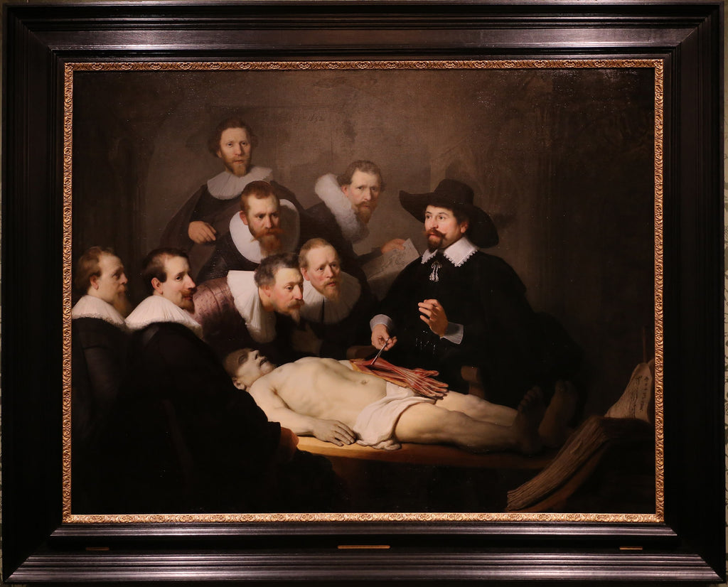 Læren om anatomi af doktor Tulp - Rembrandt