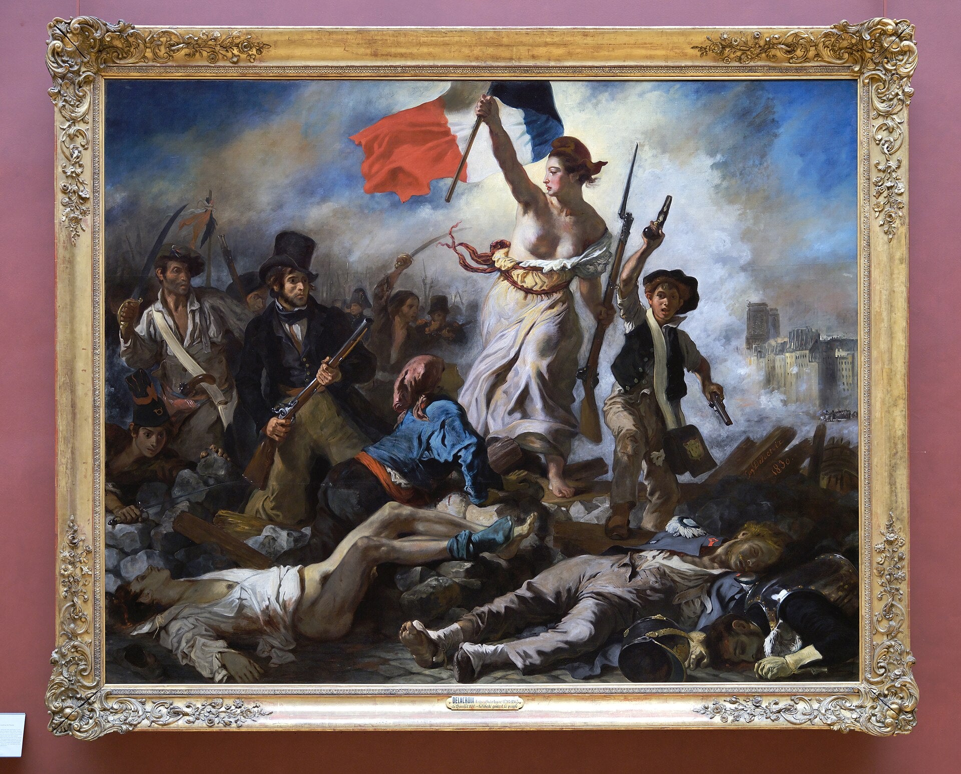 Friheden leder folket - Eugène Delacroix