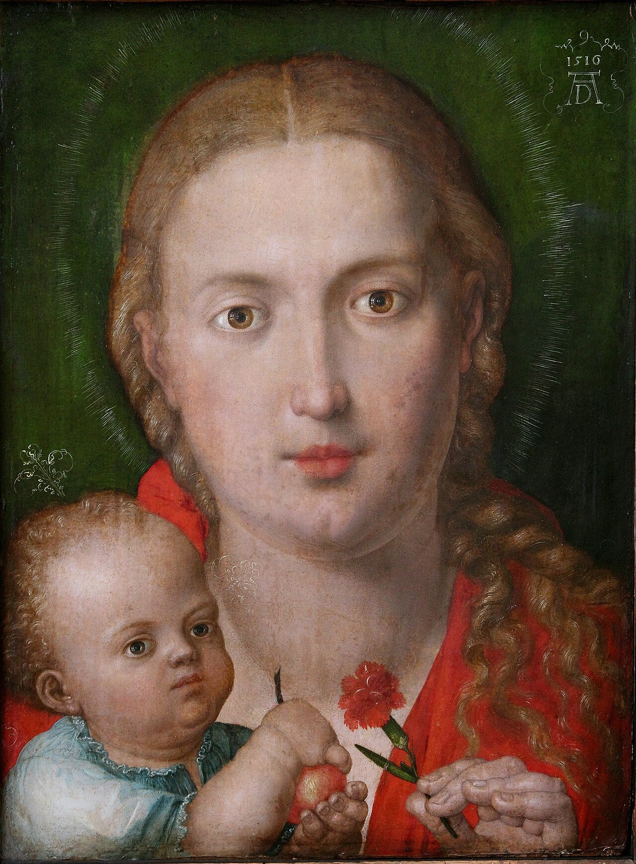 Madonna med nellike - Albrecht Dürer