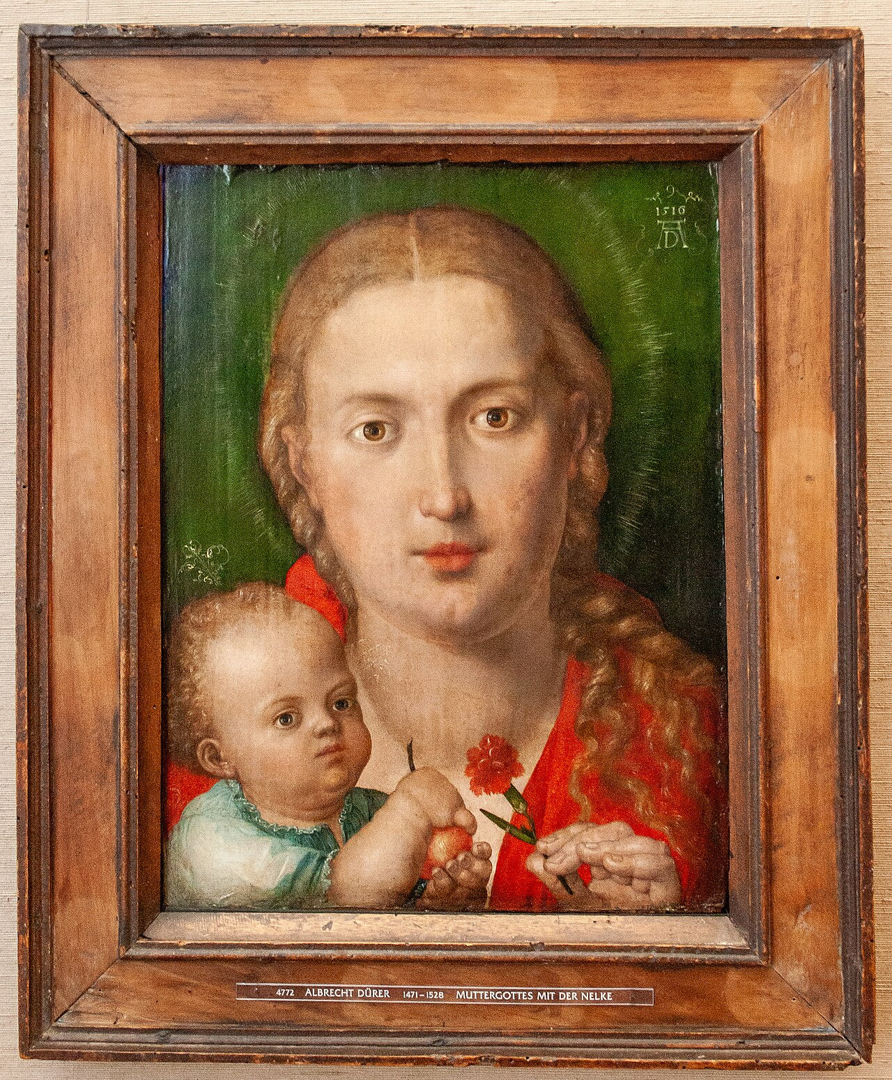 Madonna med nellike - Albrecht Dürer