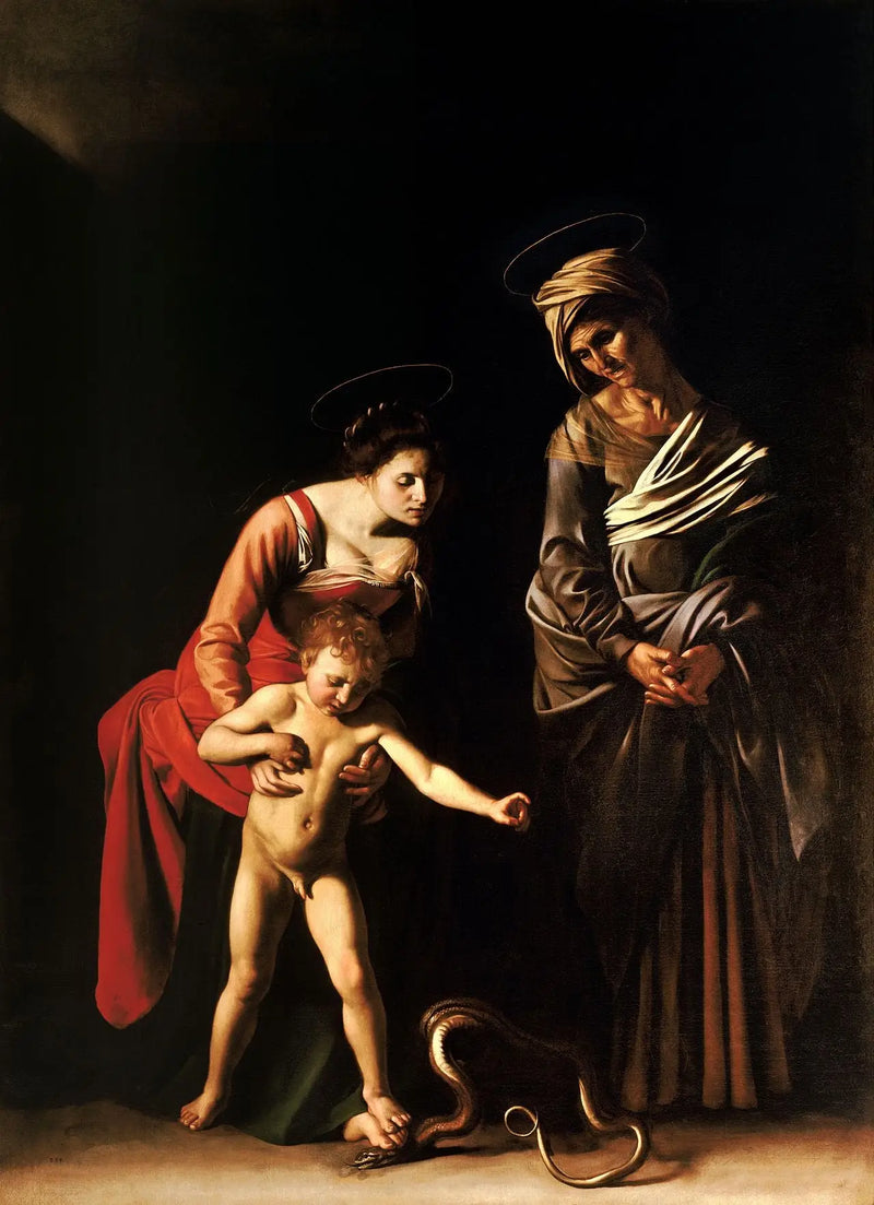 Madonnaen af hestepassere - Caravaggio