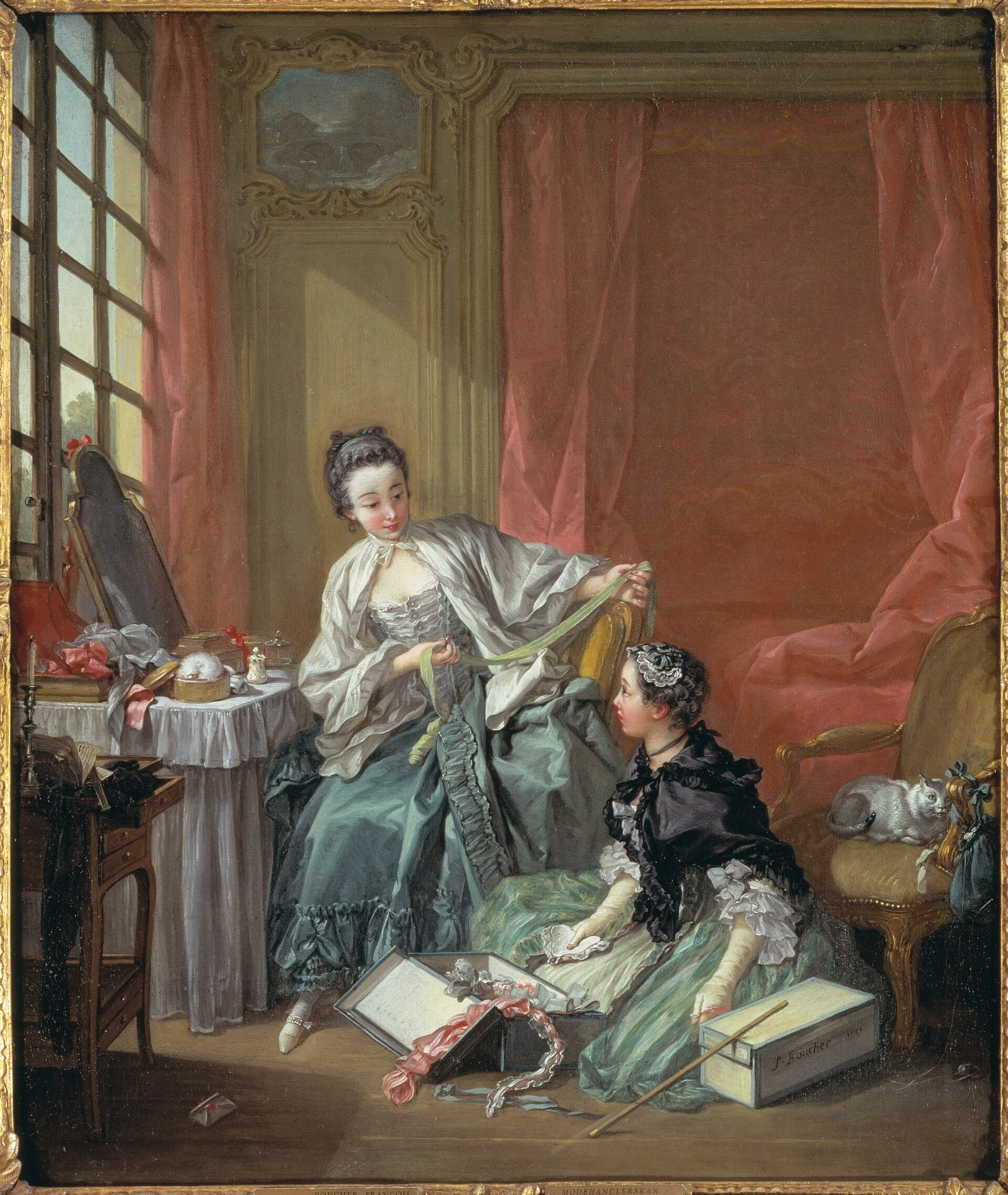 La Marchande de modes - François Boucher