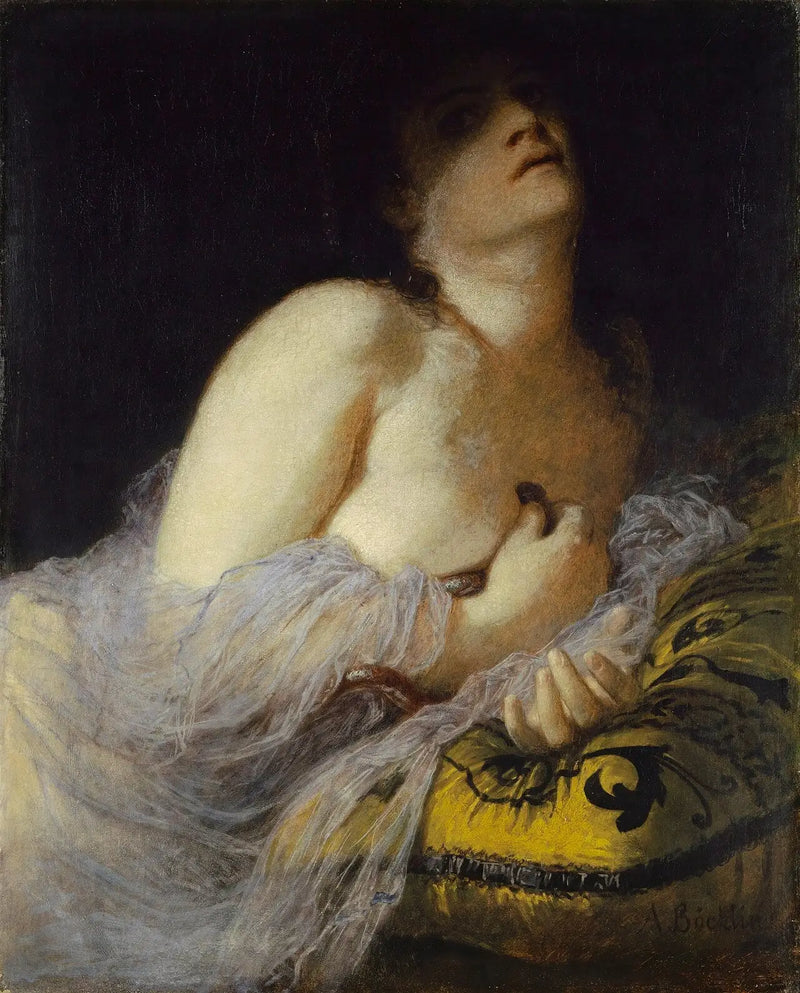 Cleopatra's Død - Arnold Böcklin