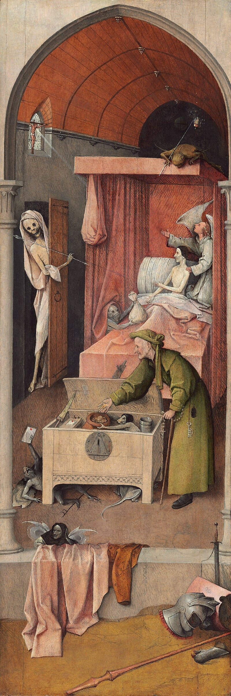 Den grådige død - Hieronymus Bosch