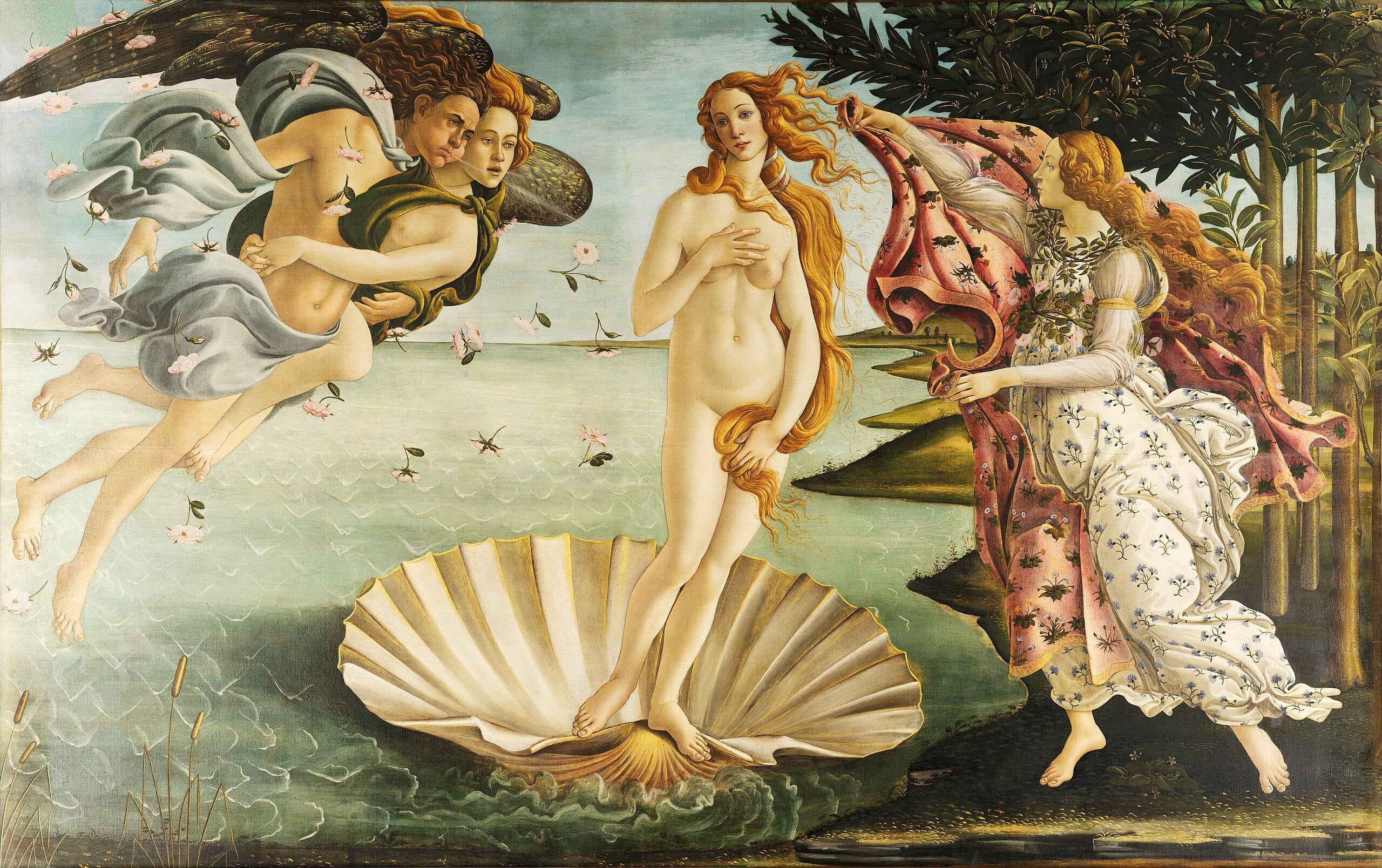 Venus' Fødsel - Sandro Botticelli