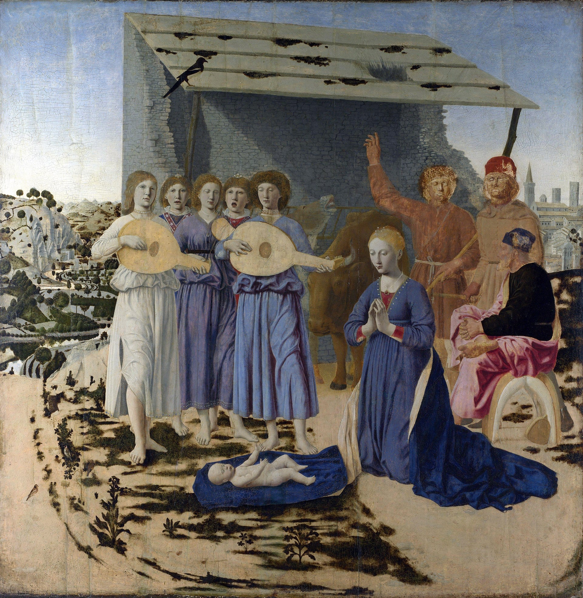 La Nativité - Piero della Francesca