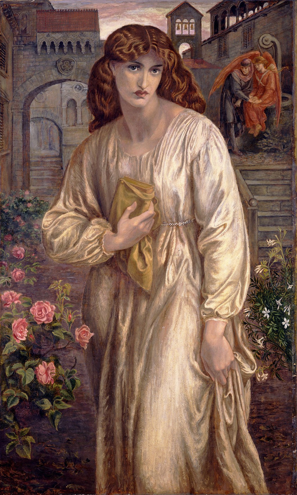La Salutation de Béatrice - Dante Gabriel Rossetti - Alpha Reproduction