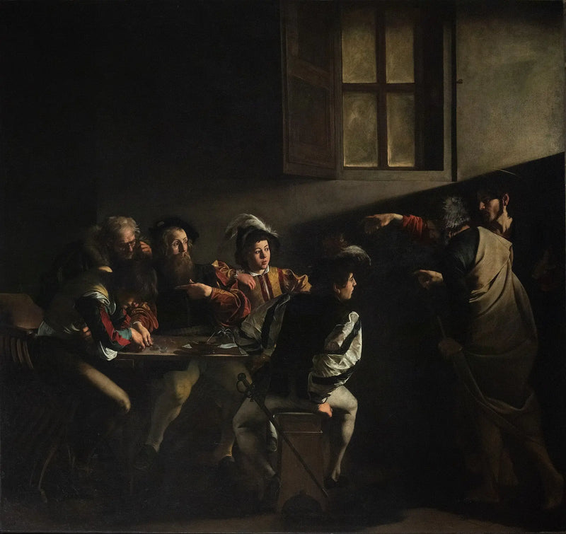 Den hellige Matthæus' kald - Caravaggio