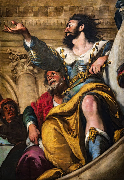 La parabole du banquet de mariage - Bernardo Strozzi