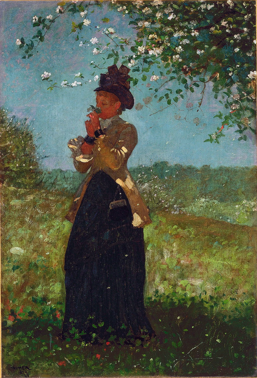 La veste jaune - Winslow Homer