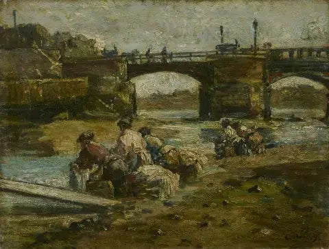 Vaskemaskiner - Eugène Boudin