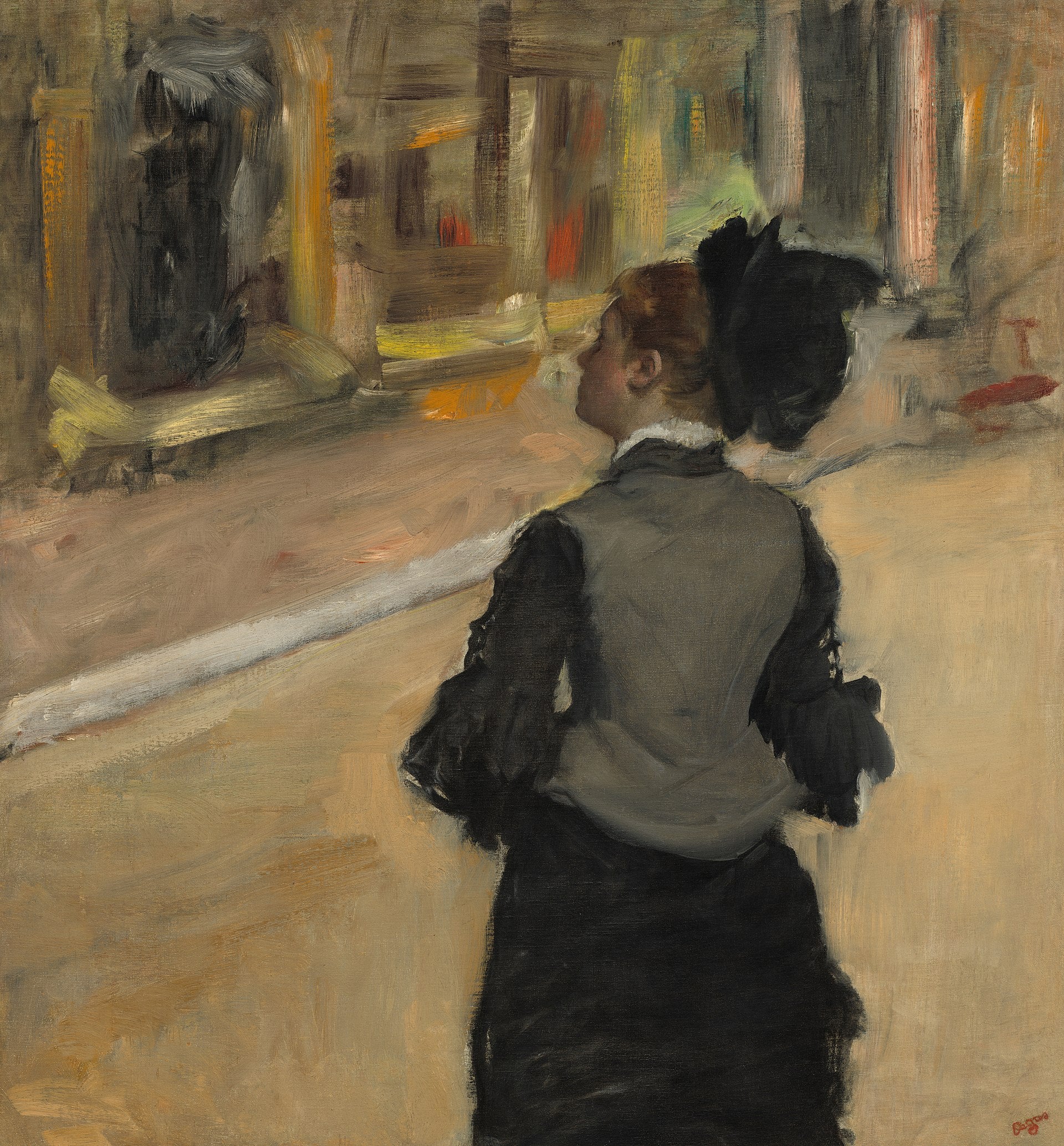 Besøget på museet - Edgar Degas