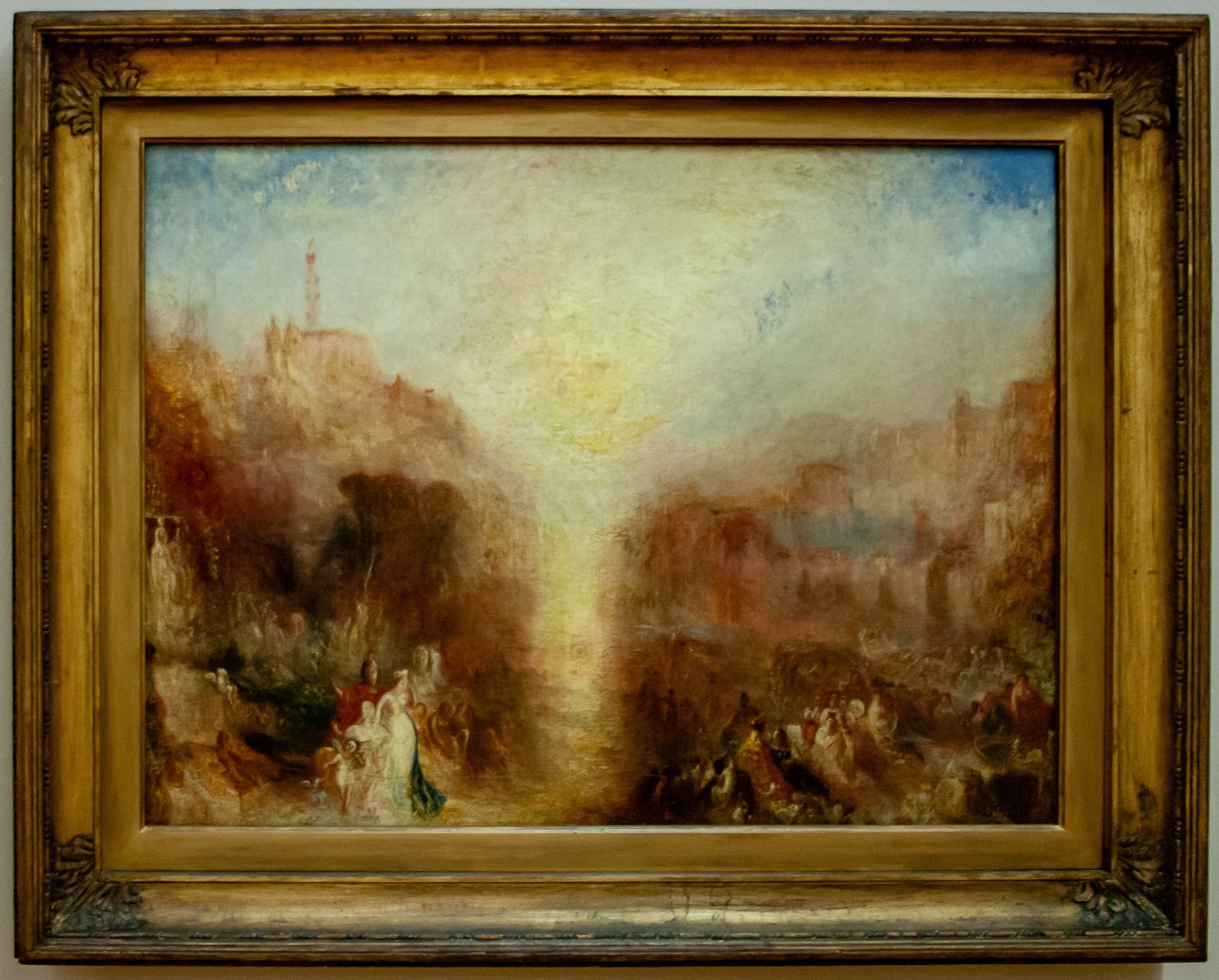Besøget ved graven - J. M. W. Turner
