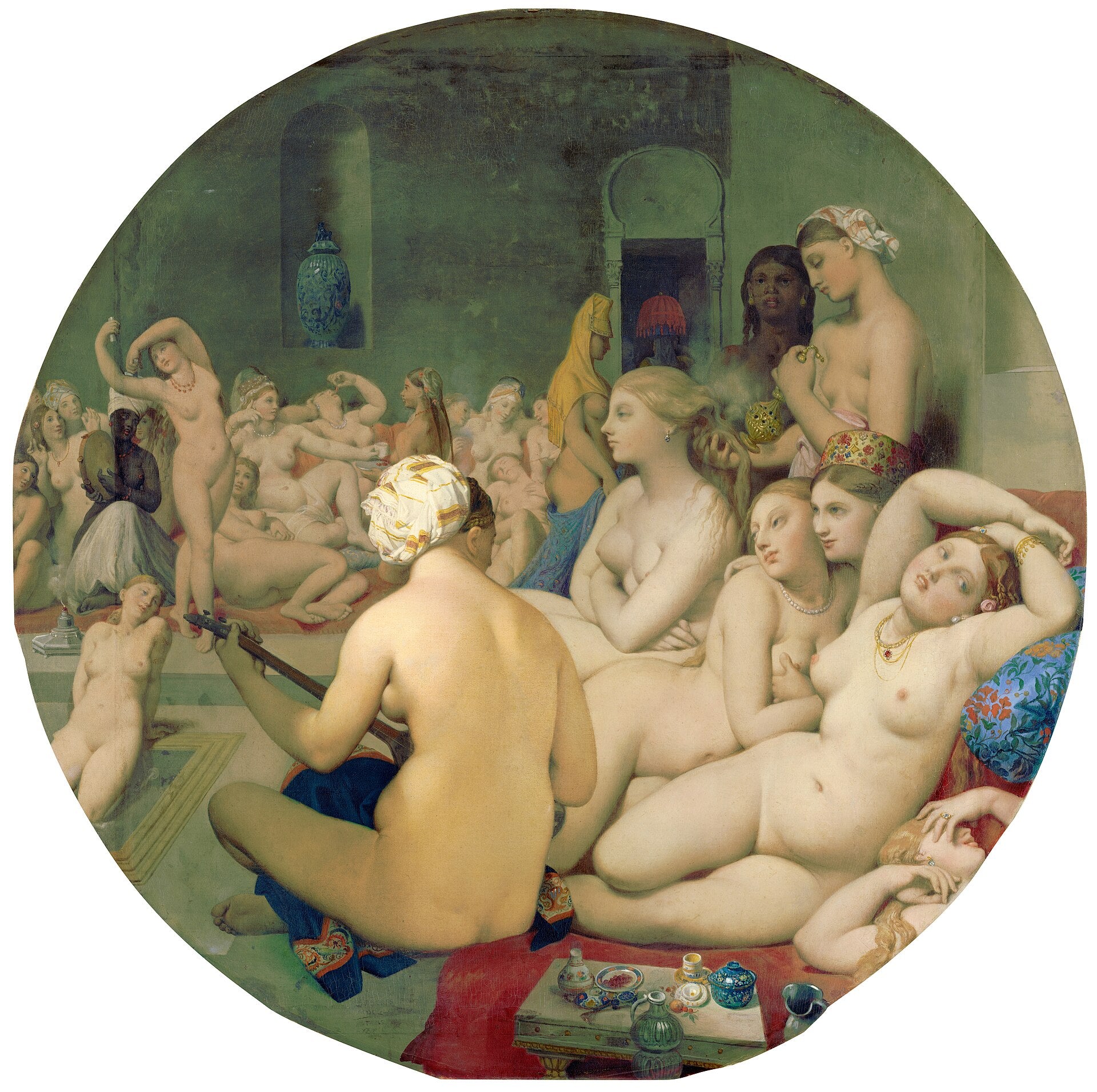 Det tyrkiske bad - Jean-Auguste-Dominique Ingres