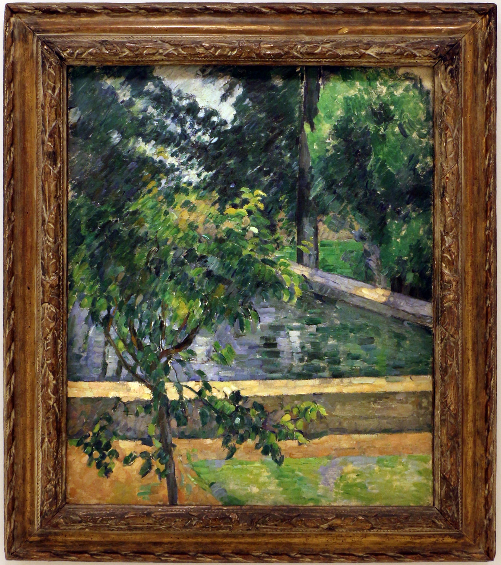 Jas de Bouffan Dammen - Paul Cézanne