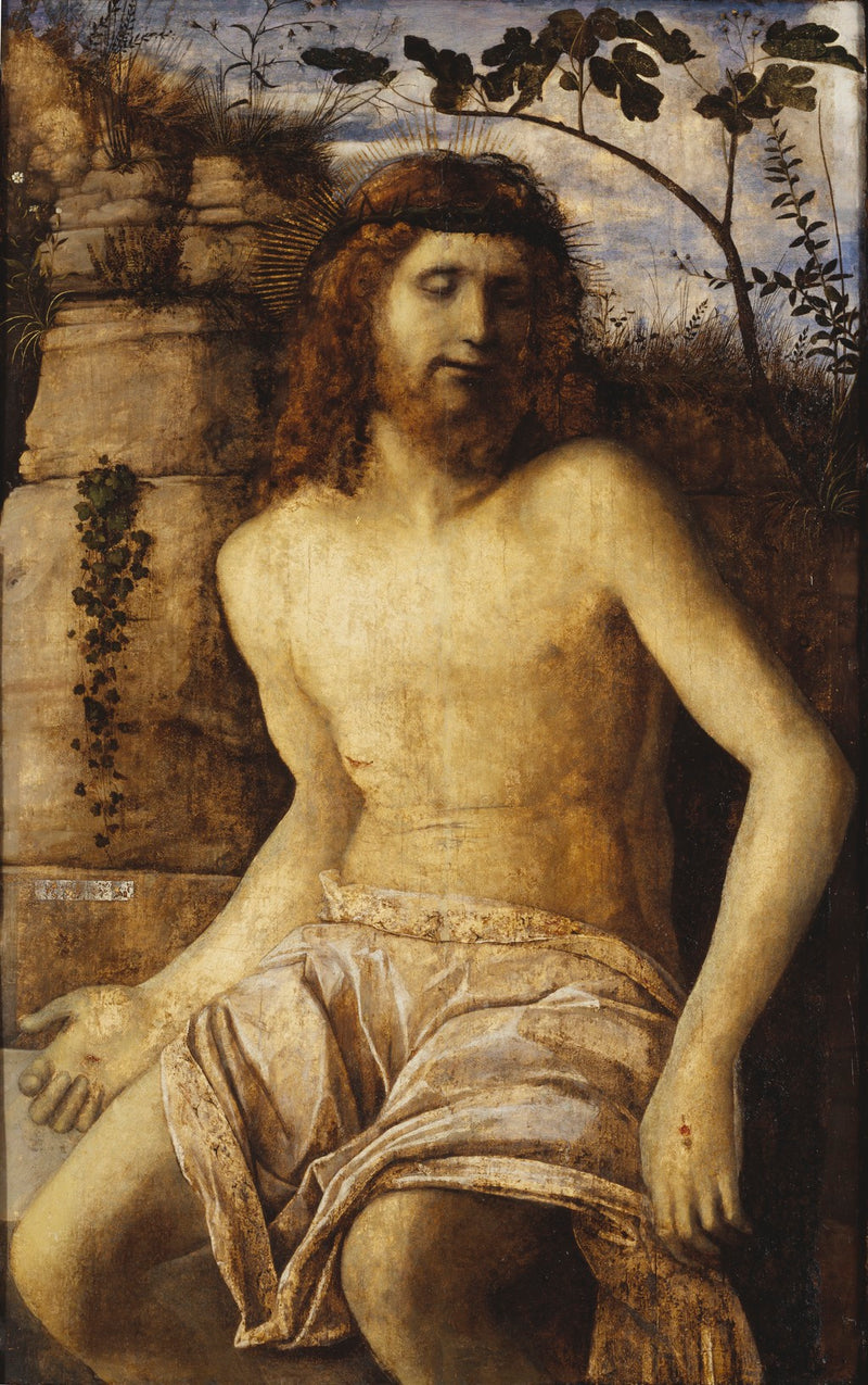 Kristus med tornekrone - Giovanni Bellini