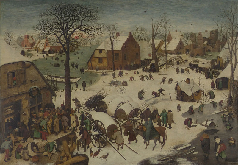 Bethlehems optælling - Pieter Brueghel den Ældre