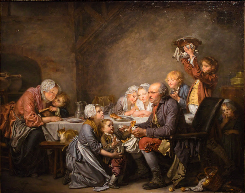 Kongemagertorten - Jean-Baptiste Greuze