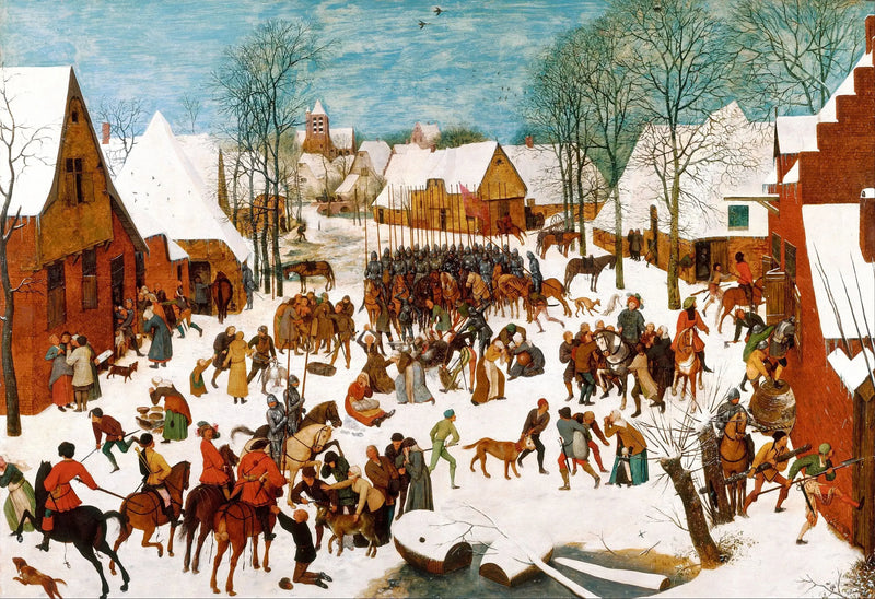Massakren på de uskyldige - Pieter Brueghel den Ældre