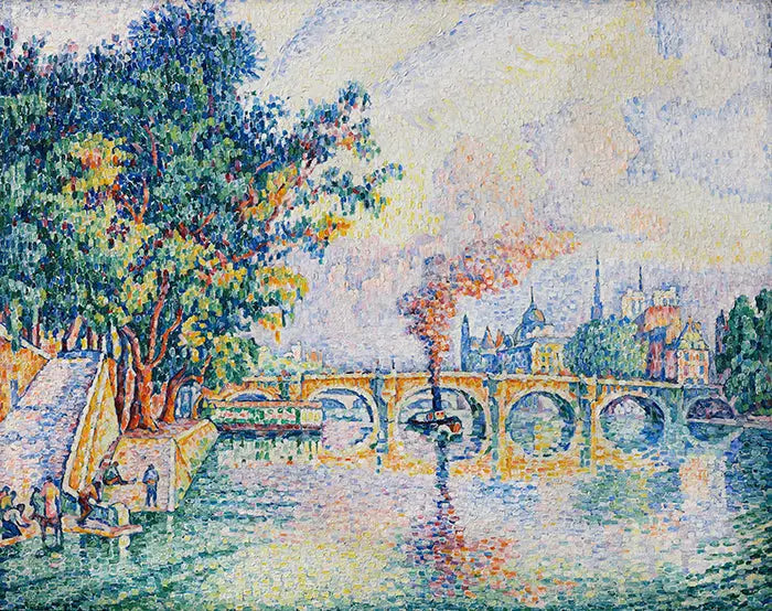 Den Nye Bro, Paris - Paul Signac