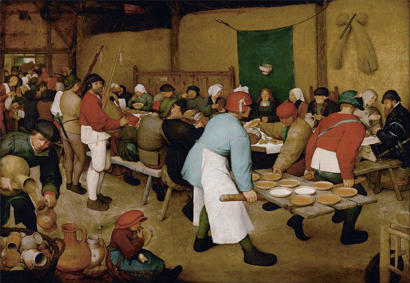 Brudeskud - Pieter Brueghel den Ældre