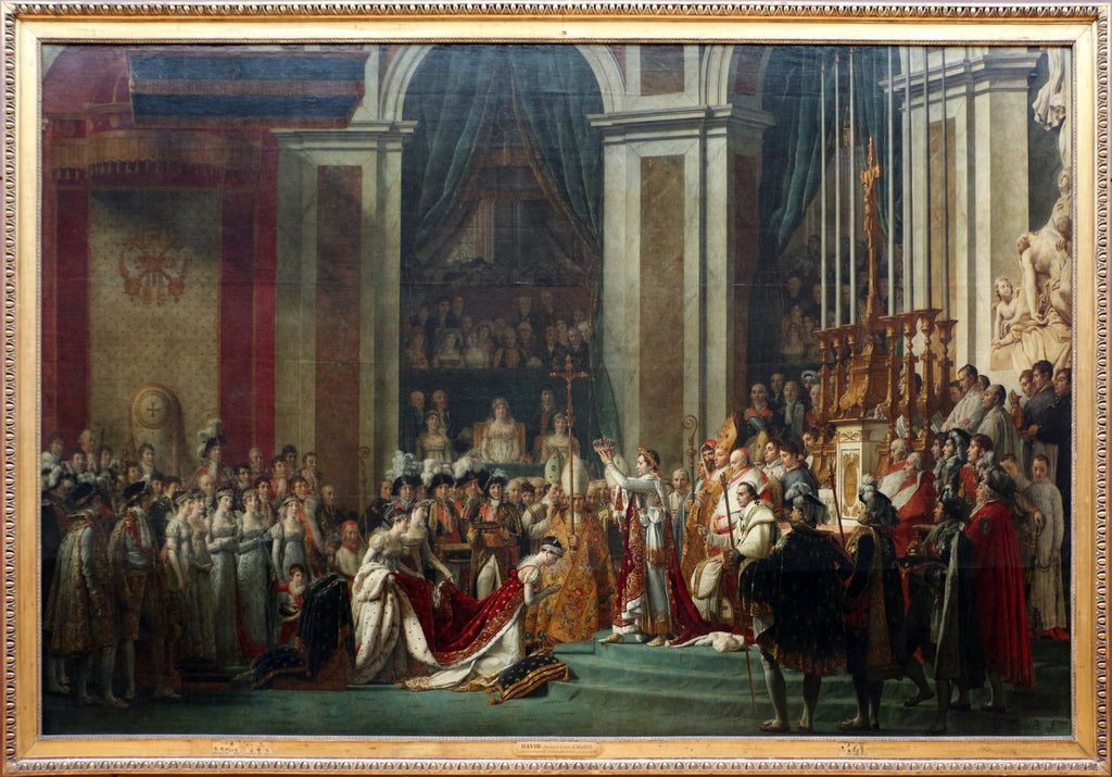 Napoleons kroning - Jacques-Louis David