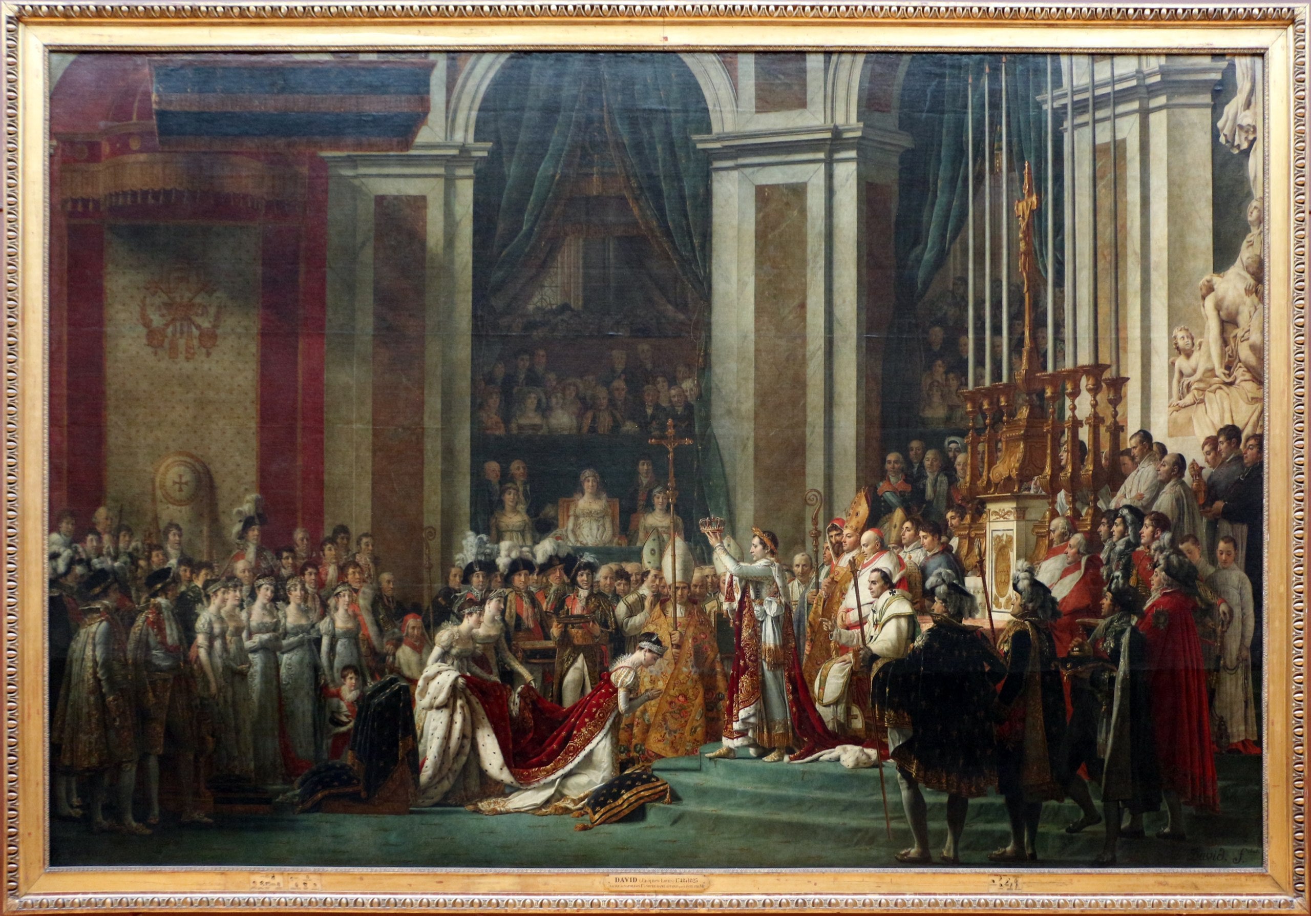 Napoleons kroning - Jacques-Louis David