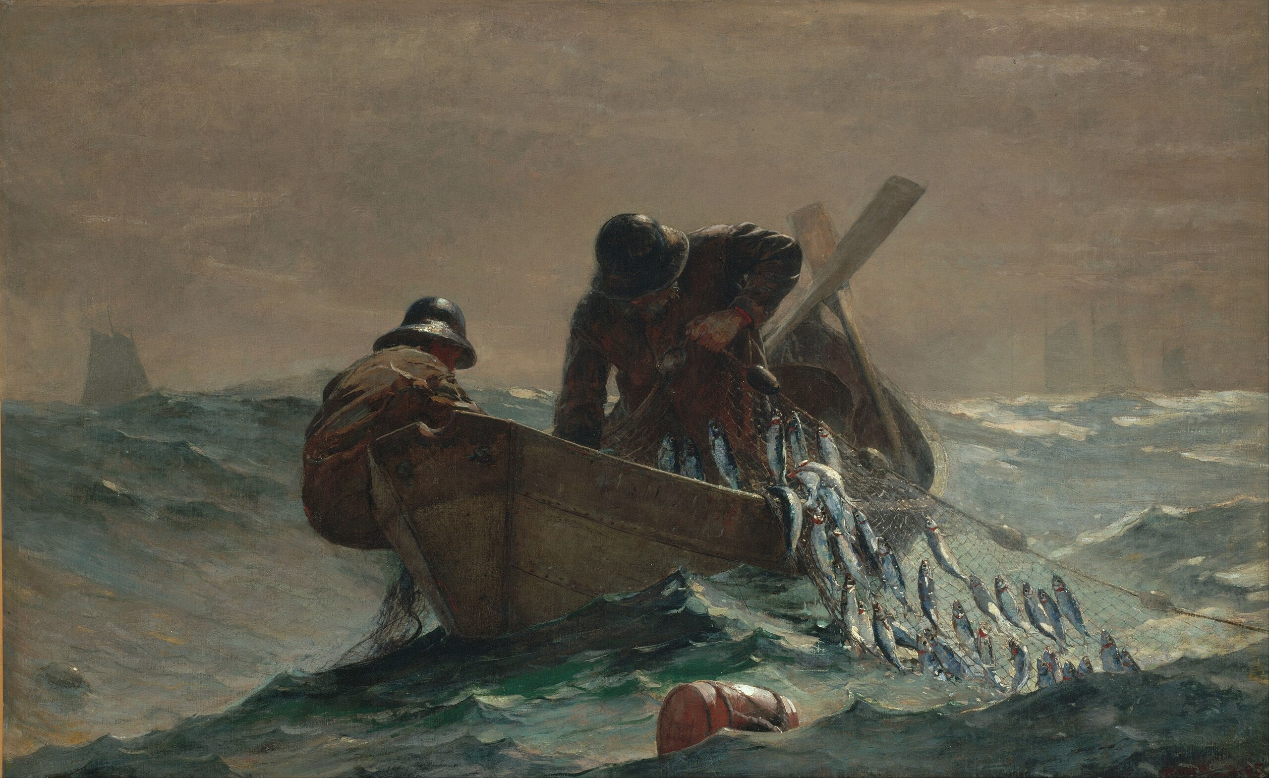 Le filet à harengs - Winslow Homer
