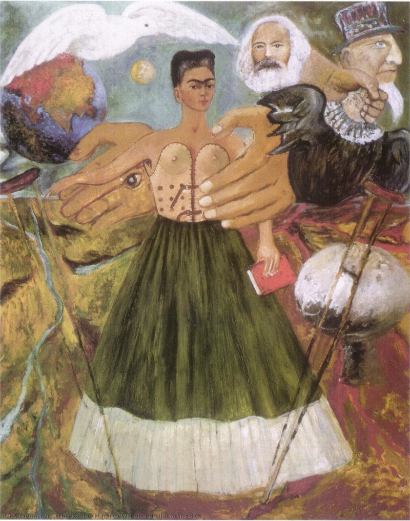 Marxisme vil give sundhed til de syge - Frida Kahlo