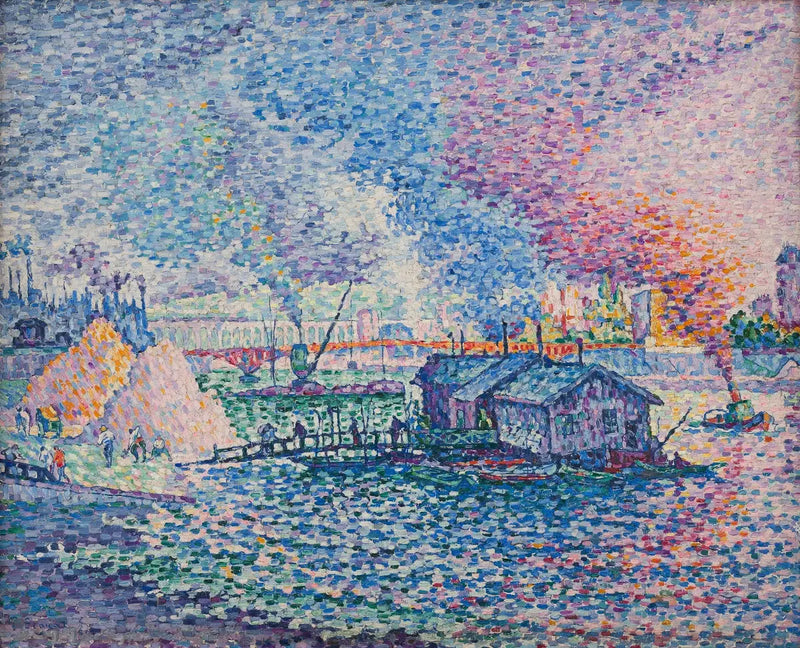 Mirabeau-broen - Paul Signac