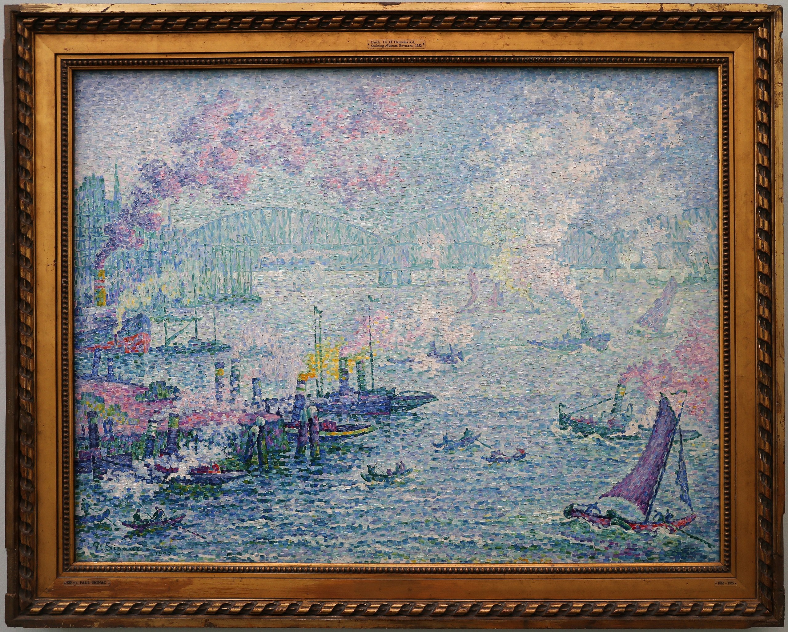 Rotterdams havn - Paul Signac