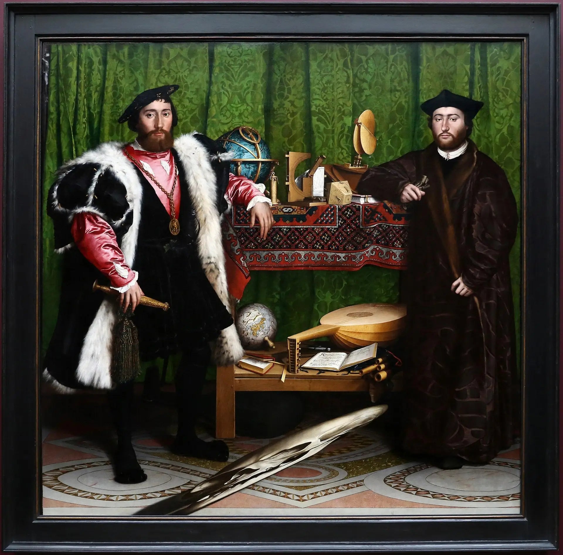 Les Ambassadeurs - Hans Holbein le Jeune - Alpha Reproduction
