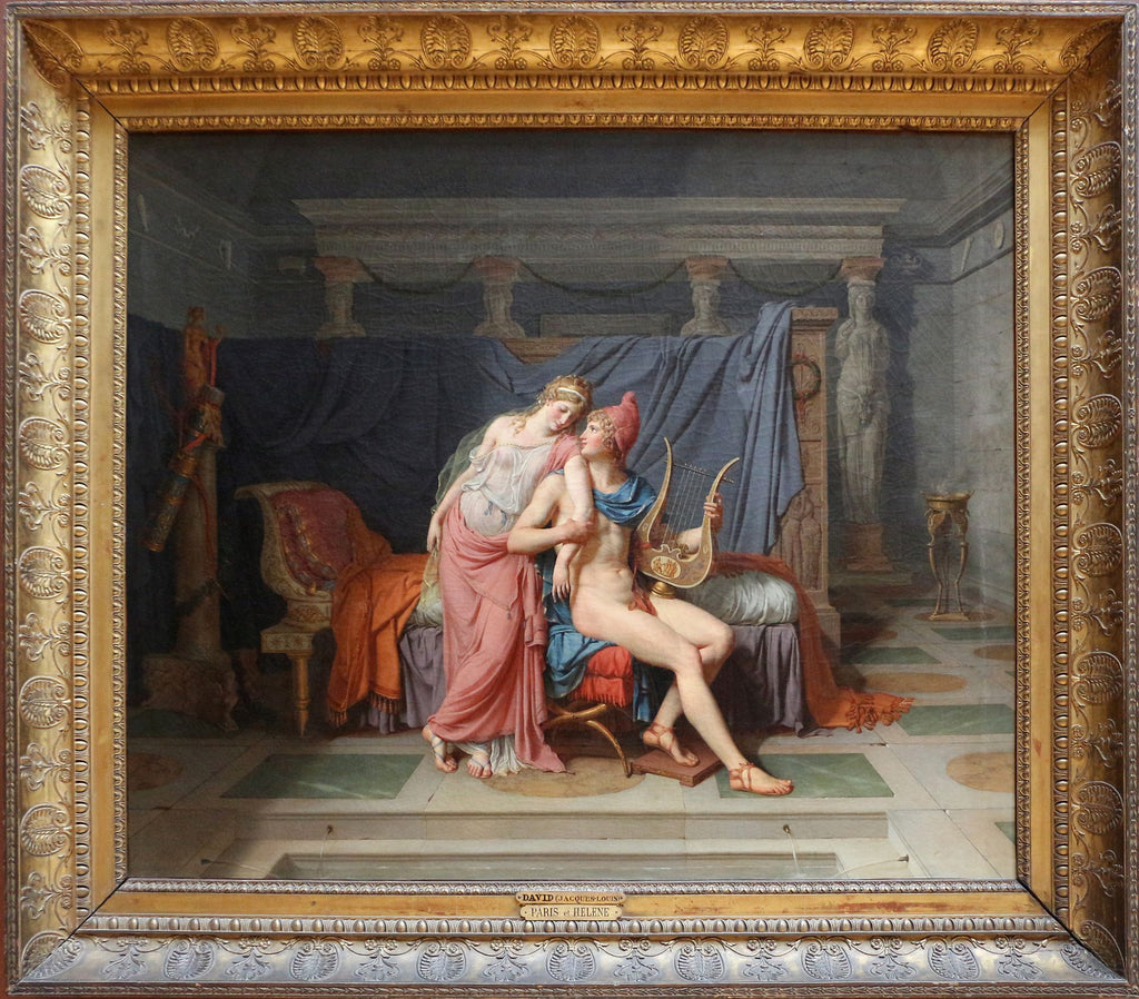 Kærligheden i Paris og Hélène - Jacques-Louis David