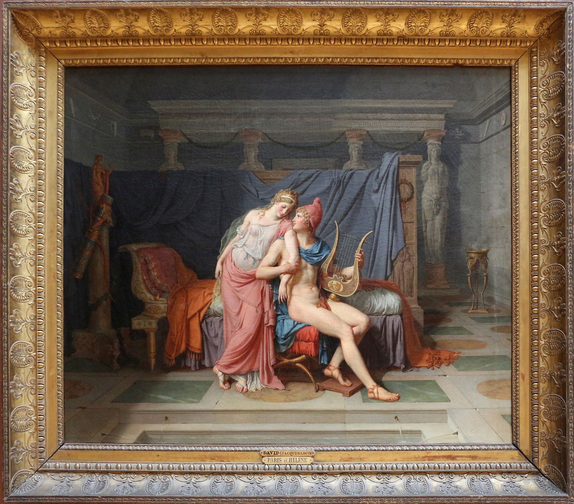 Kærligheden i Paris og Hélène - Jacques-Louis David