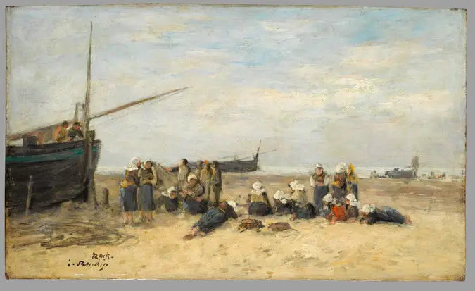 De Berckoises - Eugène Boudin