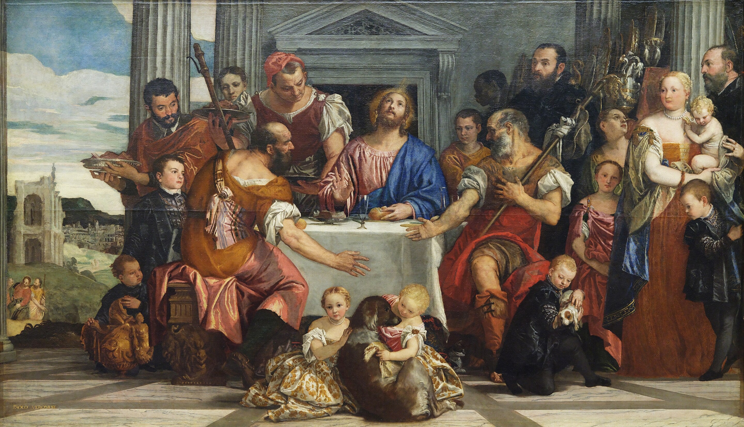 Les Pèlerins d'Emmaüs - Paul Véronèse