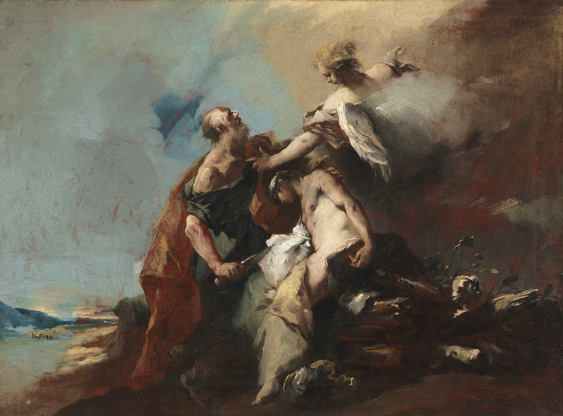 Isaks ofring - Francesco Guardi