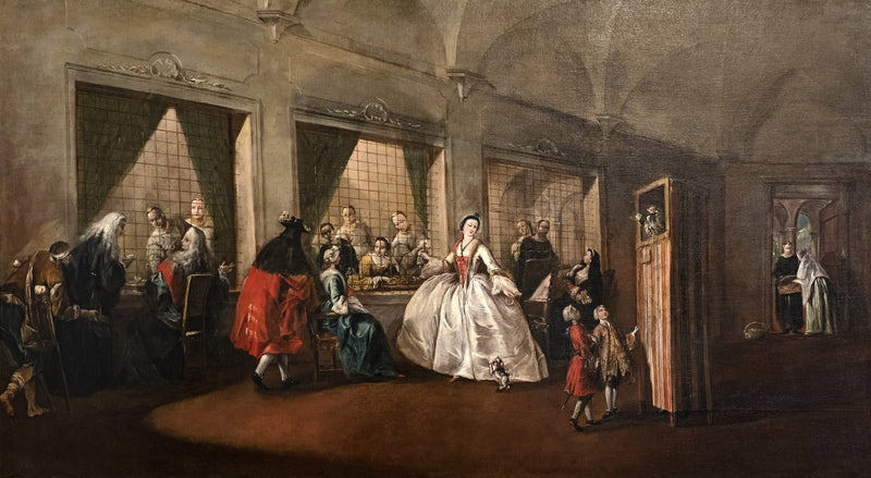 San Zaccarias nonneresalon - Francesco Guardi