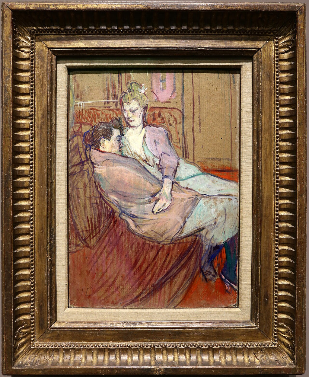 De to venner - Henri de Toulouse-Lautrec