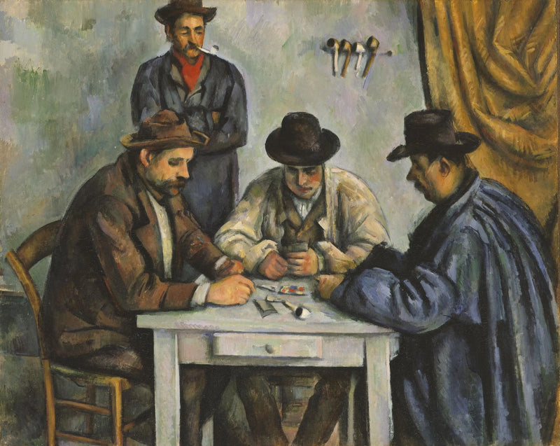 Kortspillerne - Paul Cézanne