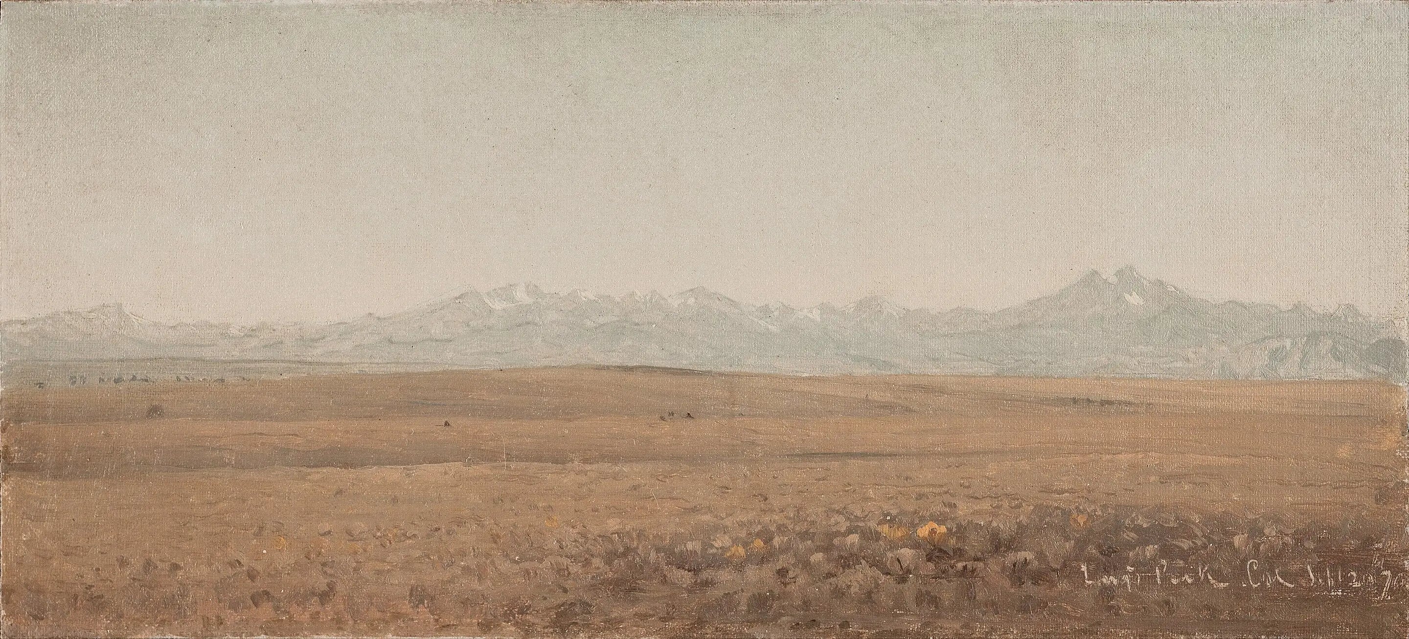 Longs Peak Colorado - Sanford Robinson Gifford - Alpha Reproduction