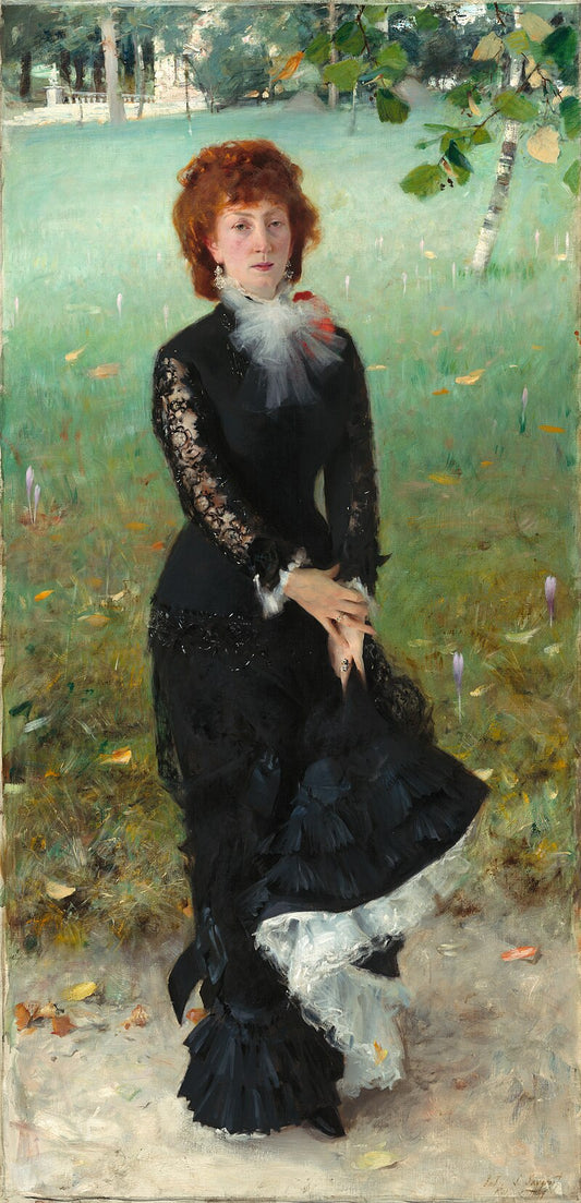 Reproduction du tableau « Marie Buloz Pailleron (Madame Édouard Pailleron) - John Singer Sargent » par Alpha Reproduction en peinture à l’huile