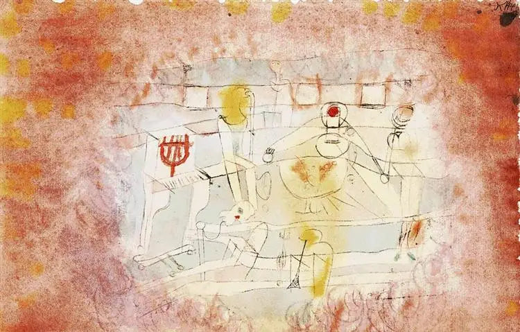 Dårlig gruppe (Schlechte Musik Kapelle) - Paul Klee