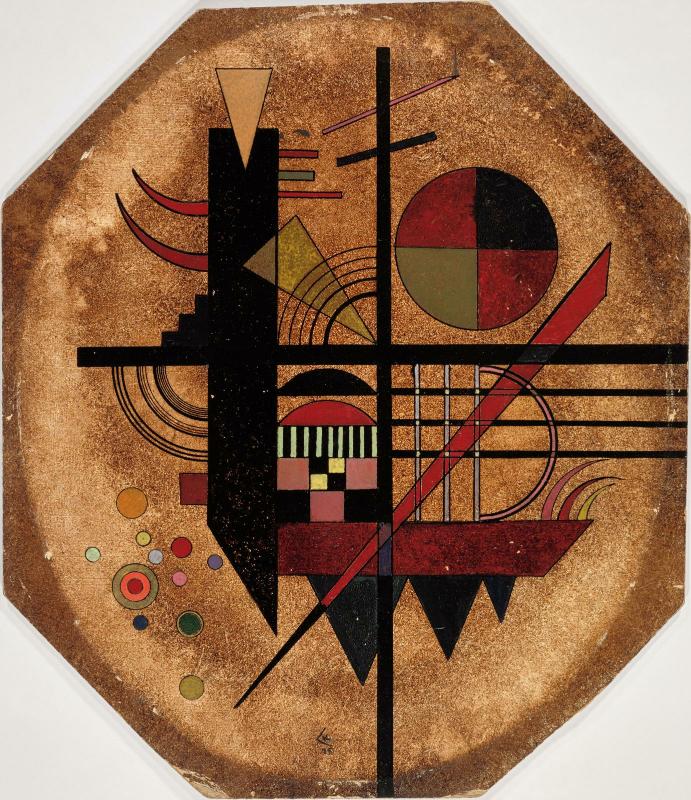 Reproduction du tableau « Message intime - Vassily Kandinsky » par Alpha Reproduction en peinture à l’huile