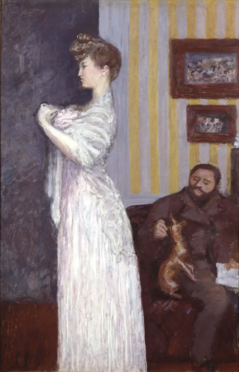 Misia Godebska og Thadée Natanson - Pierre Bonnard