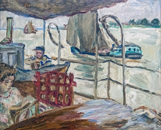 Reproduction du tableau « Misia Sert sur le navire d'Edwards - Pierre Bonnard » par Alpha Reproduction en peinture à l’huile